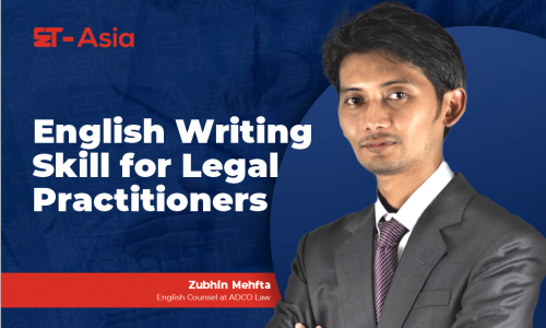 15. ENGLISH WRITING SKILL FOR LEGAL PRACTITIONERS